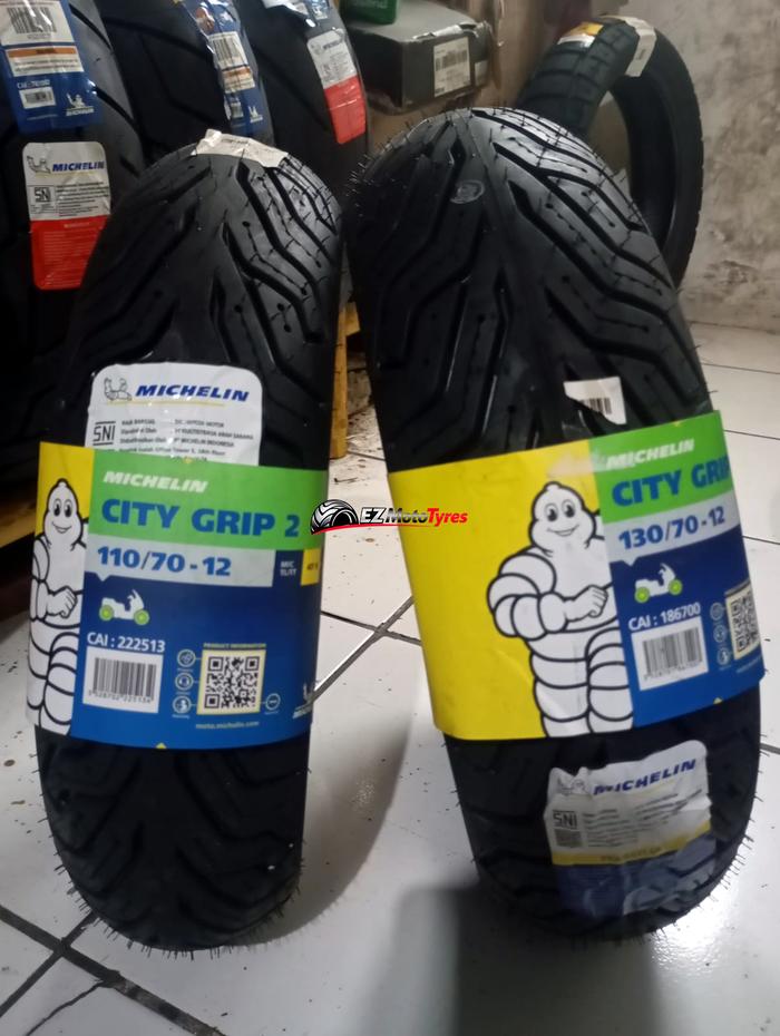 MICHELIN CITY GRIP 2 110/70/R12 + 130/70-R12