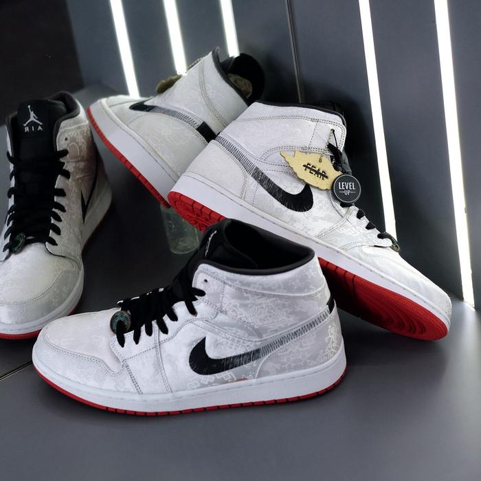 Sneakers Air Jordan 1 Mid Fearless Edison Chen - Clot