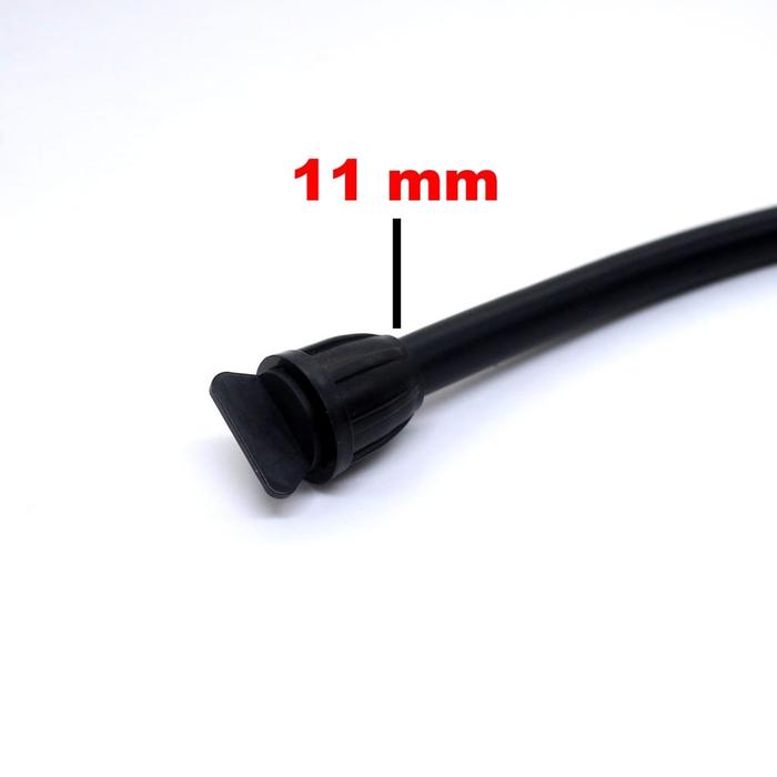 Sambungan Selang Hidroponik 11Mm Hitam / Reducer Tee 11Mm Fitting 1 Arah Selang Pe 11Mm