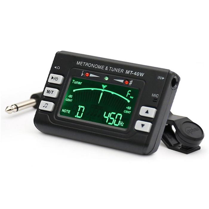 MT-40 Metronome LCD Display Guitar Bass Violin Metronome