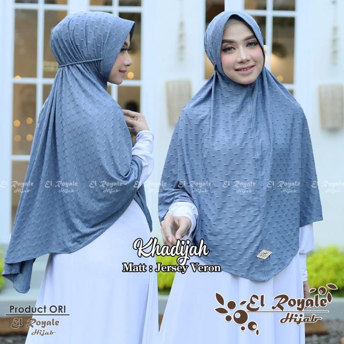 Jilbab hijab Khimar KHADIJAH XL ORI EL ROYALE
