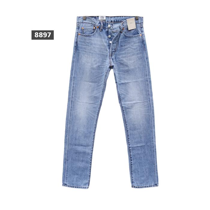 Denim Accent Selvedge Celana Jeans Pria USA