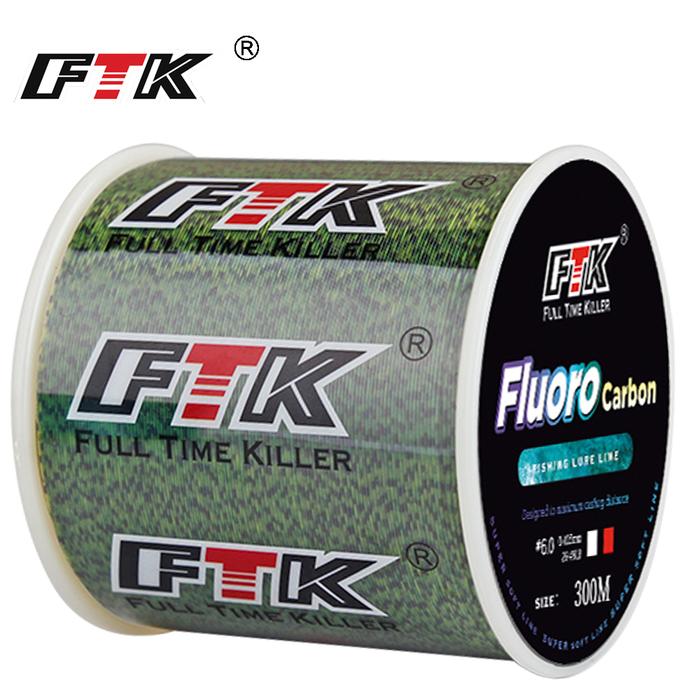 FTK 500M 3D Invisible Spoted Line Fly Fishing Line Monofilament