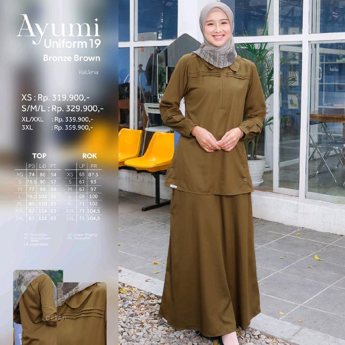 Ayumi Uniform 19 Bronze Brown