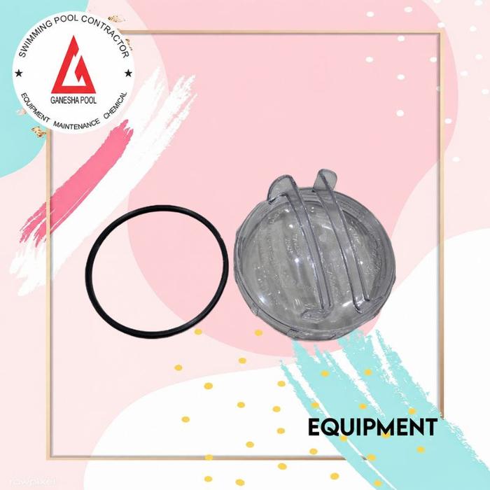 Tutup Pompa Emaux Tipe SC050 SC075 SC100 - Cover Strainer With Oring Seal