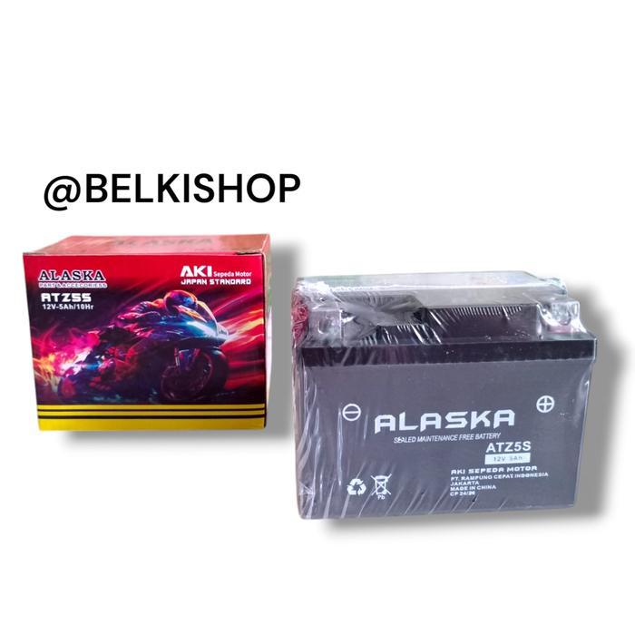 Aki Motor Honda Beat-Scoopy Gtz5s MF-Aki Kering