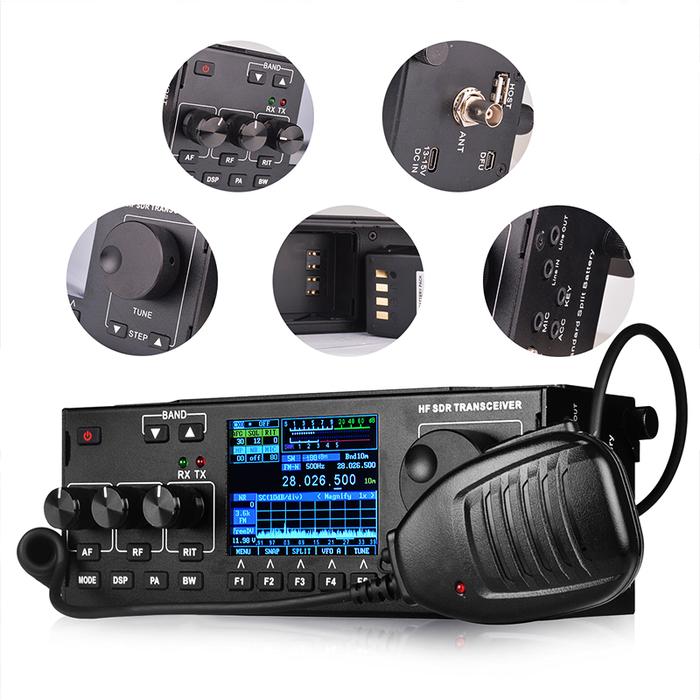 Socotran RS-978 SSB HF SDR Radio HF HAM Transceiver 1.8-30MHz 10Watt