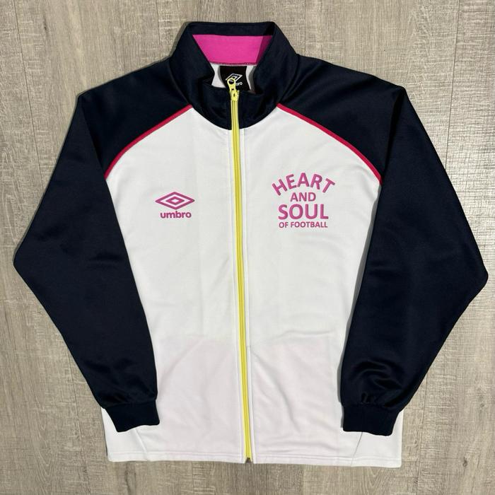 Jaket umbro tracktop navy white