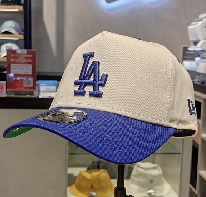 Topi New Era 9Forty E-Frame Los Angeles Dodgers All Star Game White/Blue Snapback 100% Original