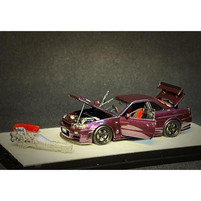 PGM*One 1:64 R34 Z Tune Diecast Model Car