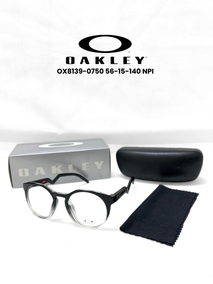 Oakley Kacamata OX8139-0750 56-15-140 NPI dengan Case dan Kain Pembersih Berkualitas Tinggi untuk Pe