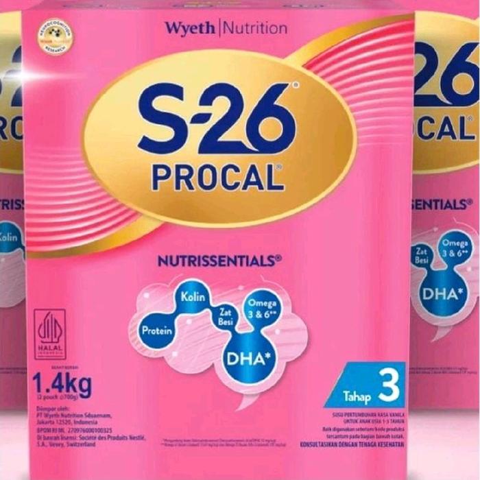 Wyeth S-26 Procal Nutrissential TAHAP 3 1400 Gram