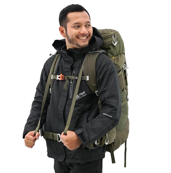 TERBARU TAS CARRIER AREI CARTENZ 60L AREI OUTDOOR GEAR - TAS GUNUNG PRIA WANITA - BACKPACKER OUTDOOR