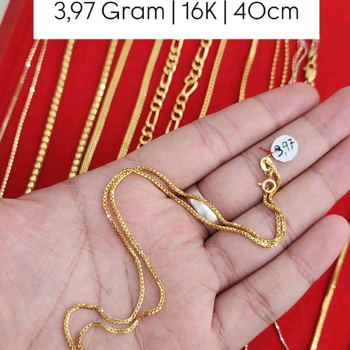 Rantai Emas 16K 3,97 Gram 700 UBS