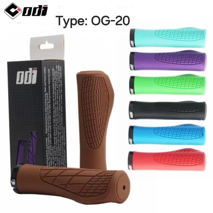 ODI OG20 Handgrip Grip Lock Karet Sepeda Hand Grip Rubber Sepeda Lipat MTB BMX