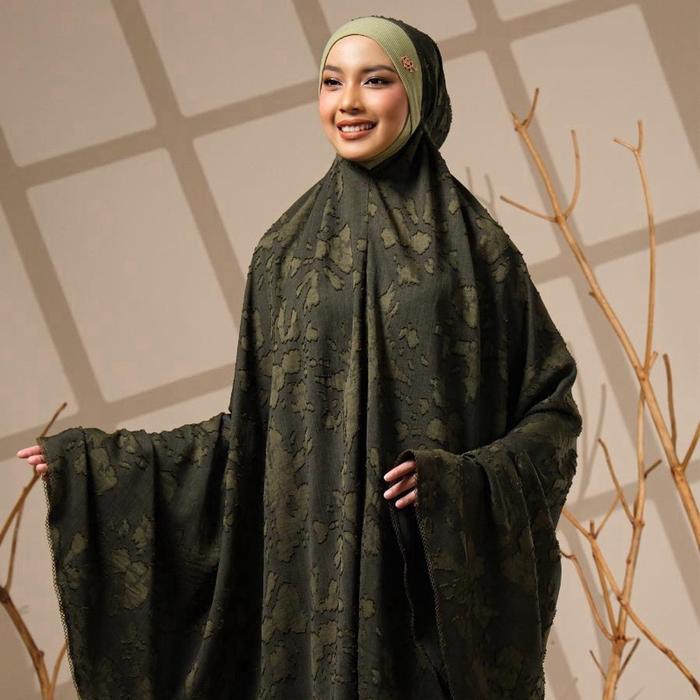 Mukena Khadijah Fisura | Mukena Mewah | Mukena Bordir | Fisura | D'hijab of Mey