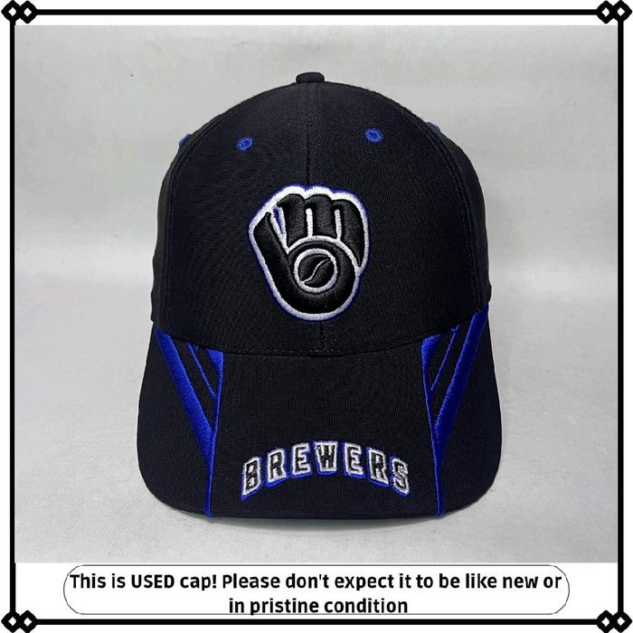 topi MLB Milwaukee brewers setelan unisex original second 47brand