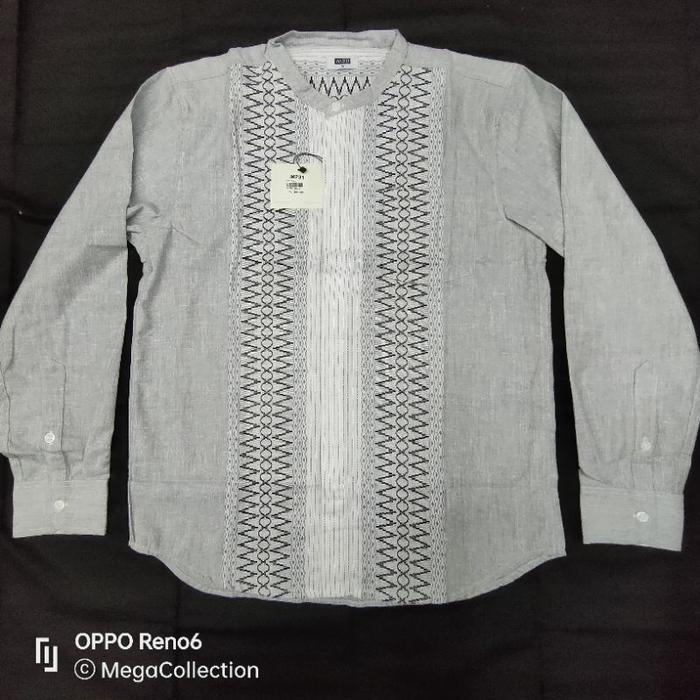 Kemeja Koko (KEMKO) Pria Lengan Panjang Merk M321