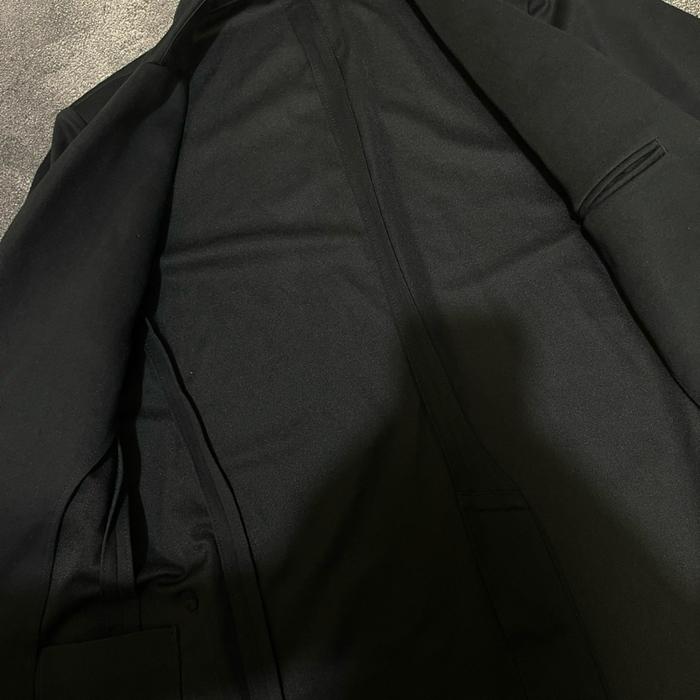 Uniqlo blazer comfort hitam jas casual s