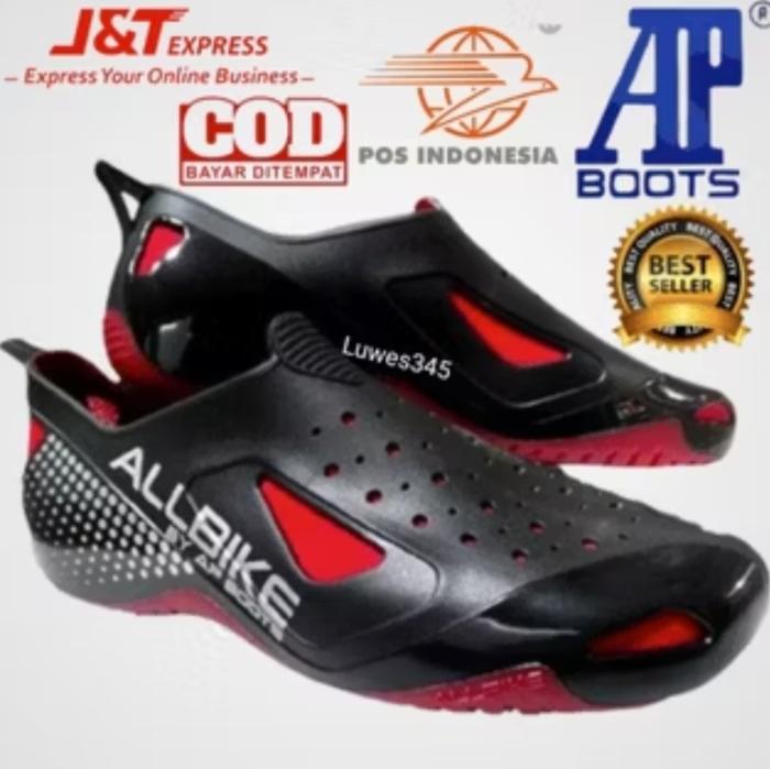 ALLBIKE Sepatu APboot Pria Dewasa Bersepeda Pancal & Sepeda Motor Best Seller Luwes Outdoor