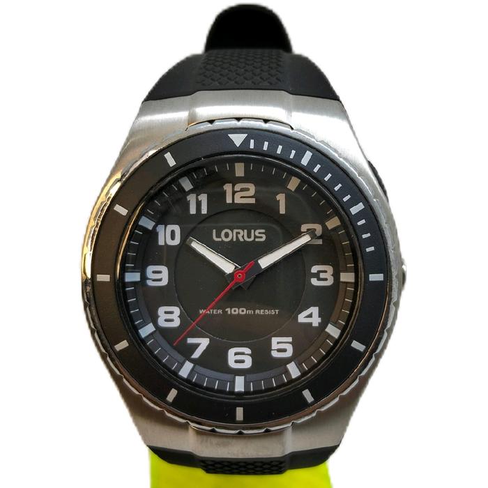Jam Tangan Pria LORUS Rubber Original