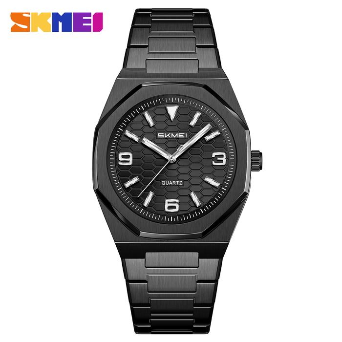 Jam Tangan Pria Analog Tali Stainless Steel SKMEI 2657