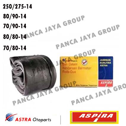 BAN DALAM MOTOR MATIC RING 14 225-250-275 BEAT SCOOPY SPACY VARIO 110 125 150 ESP TECHNO HELM IN ESP