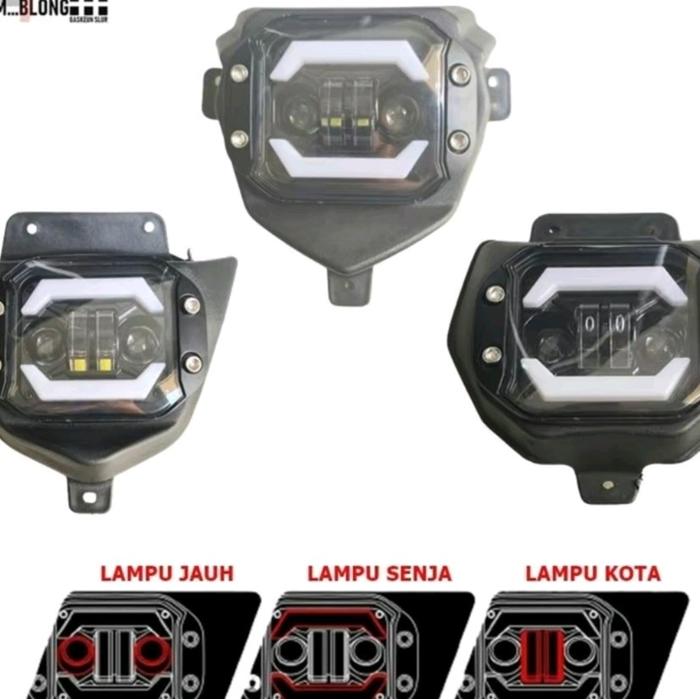 lampu daymaker KLX 150/ d tracker