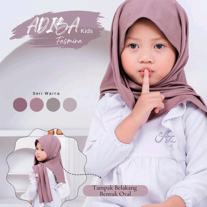 Pashmina Adiba Kids - Hijab Kids By Alzafi