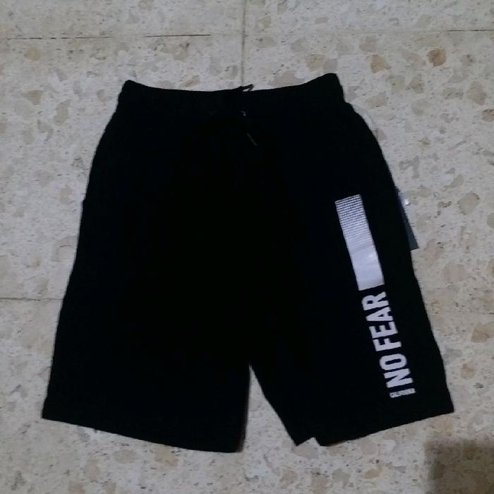 Celana Pendek No Fear Side Kick Black Original
