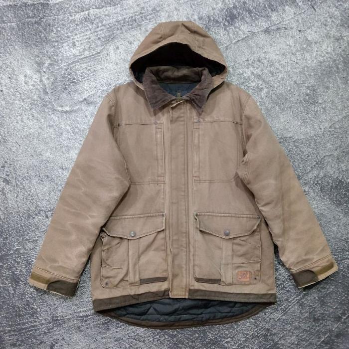 Jaket vintage VETEMENTS SUPER WORK WEAR TUFF duck canvas casual murah size xxl