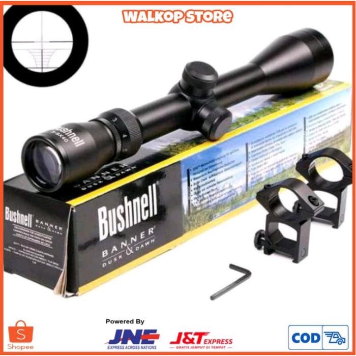 Teleskop Jarak Jauh bisa siang dan malam 3-9-40eg dan teleskop  basnel 4x20