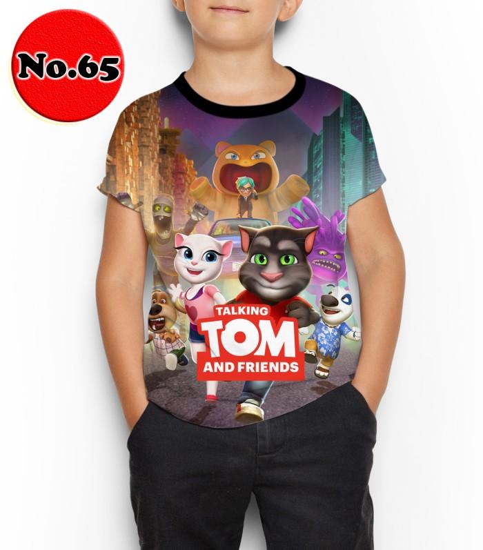 KAOS TALKING TOM 65 BAJU ANAK