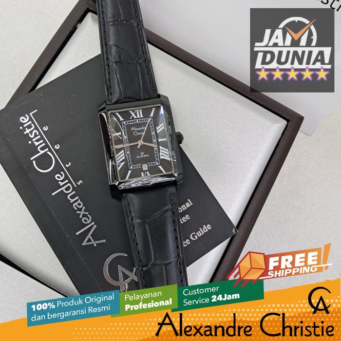 JAM TANGAN ALEXANDRE CHRISTIE CLASSIC STEEL PRIA ORIGINAL AC 8714 JAM AC 8714 AC8714 ACF 8714 JAM AC