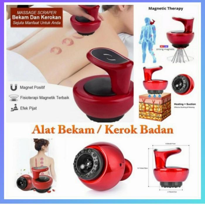 Alat kesehatan Alat Kerok Badan Elektrik Massage Kerokan Terapi Bekam