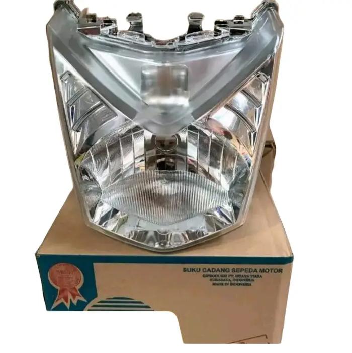 lefrektor lampu depan motor beat