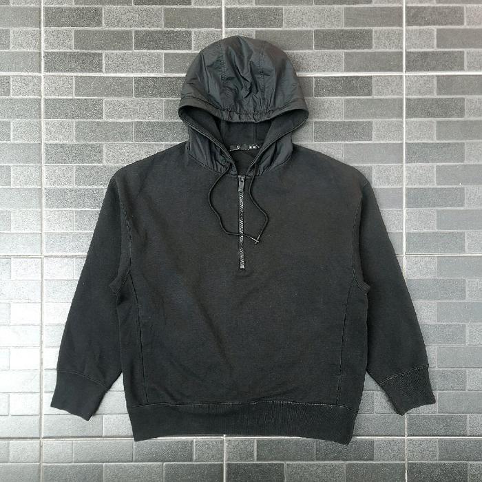 [SOLD] UNIQLO +J (Jil Sander) Pullover Sweat Dry Hoodie Half Zip [Rare Authentic]