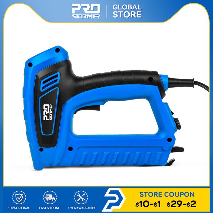 2000W Electric Staple Gun 220V-240V Power Adjustable Nail Gun
