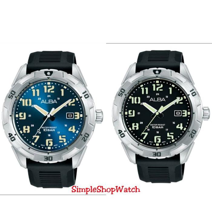 Original 100%!! Jam Tangan Pria ALBA AS9R87X1 AS9R85X1 AS9R  Garansi Resmi 1 Tahun