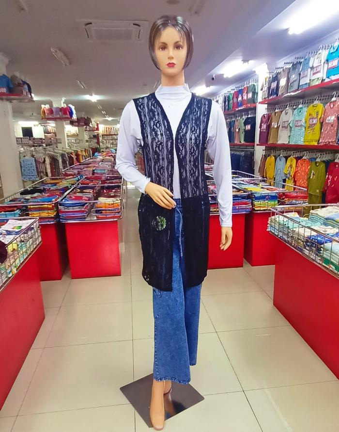 Promo Koleksi Terbaru Outer Wanita Rompi Wanita Kekinian Outfit Gamis Vest Burkat Premium Panjang Ca
