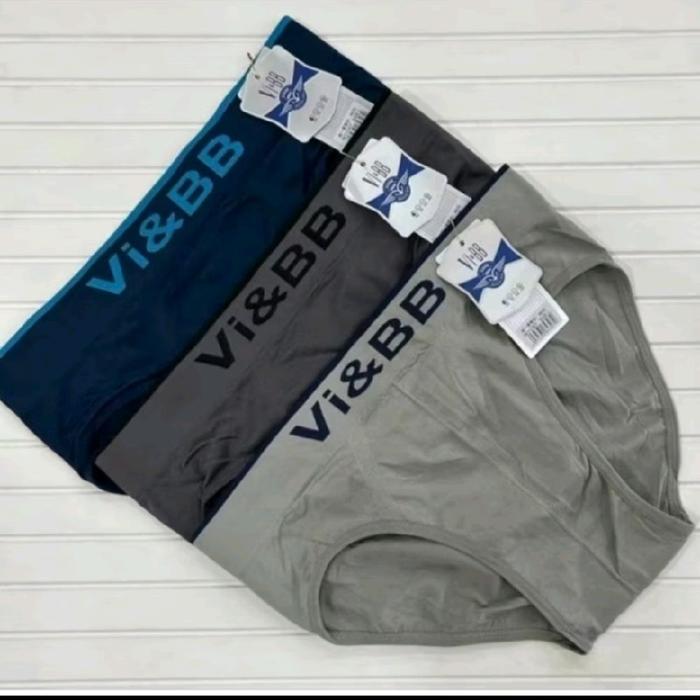 CD Pria Vi&BB Segitiga import isi 3pcs