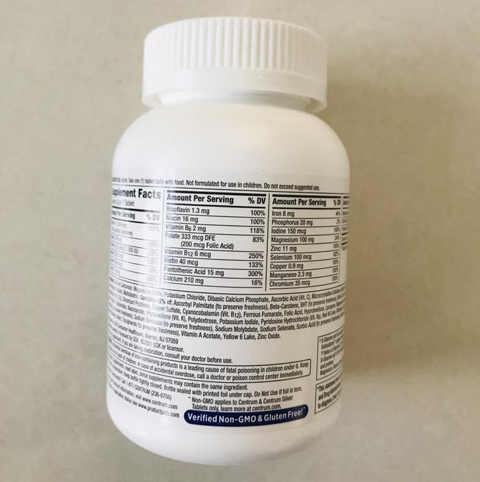 Centrum man Multiviamin/suplemen Multimineral 120 tablet gratis