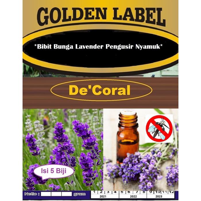 Bibit Bunga Lavender Pengusir Nyamuk | Benih Bunga Lavender