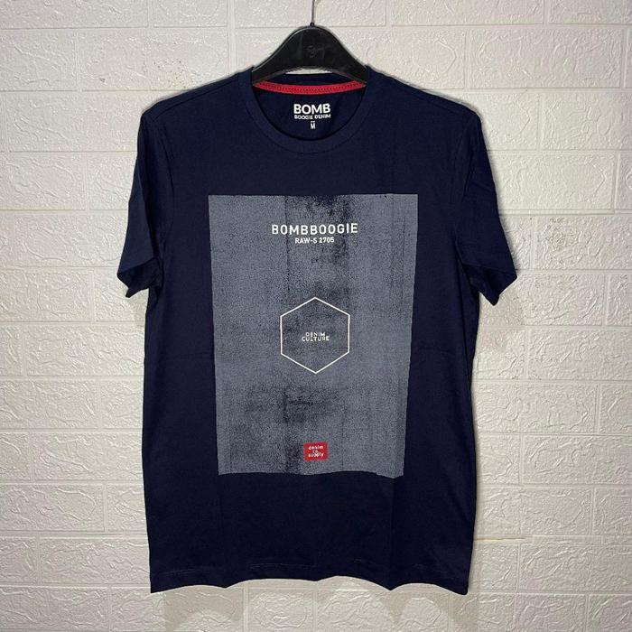 [24S Katun 100%Cotton] [COD]kaos bombboogie original kaos pria bombboogie - Default, ANAK 110CM (1-3