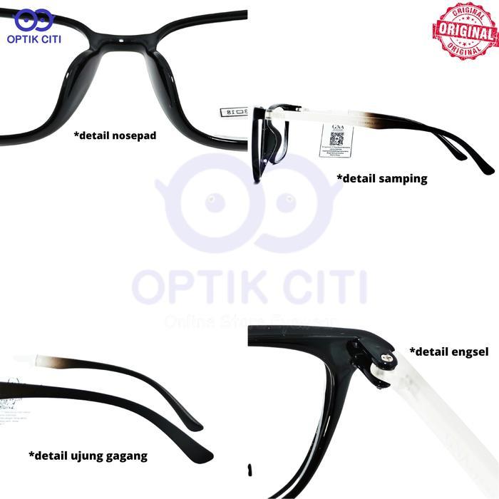 EKSLUSIF Frame Kacamata Pria GNA Eyewear 1524 Original
