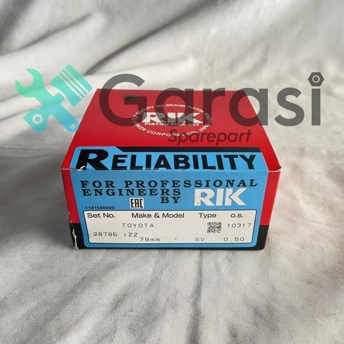 Ring Piston / Ring Seher Toyota Wish 1.8 RIK JAPAN