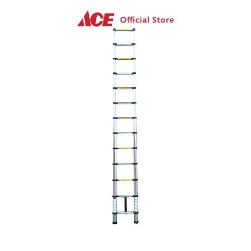 TERMURAH Ace Fixsteps Tangga Teleskopik Soft Close 3.8 mtr Teles Ladder Multifunction House Ladder P