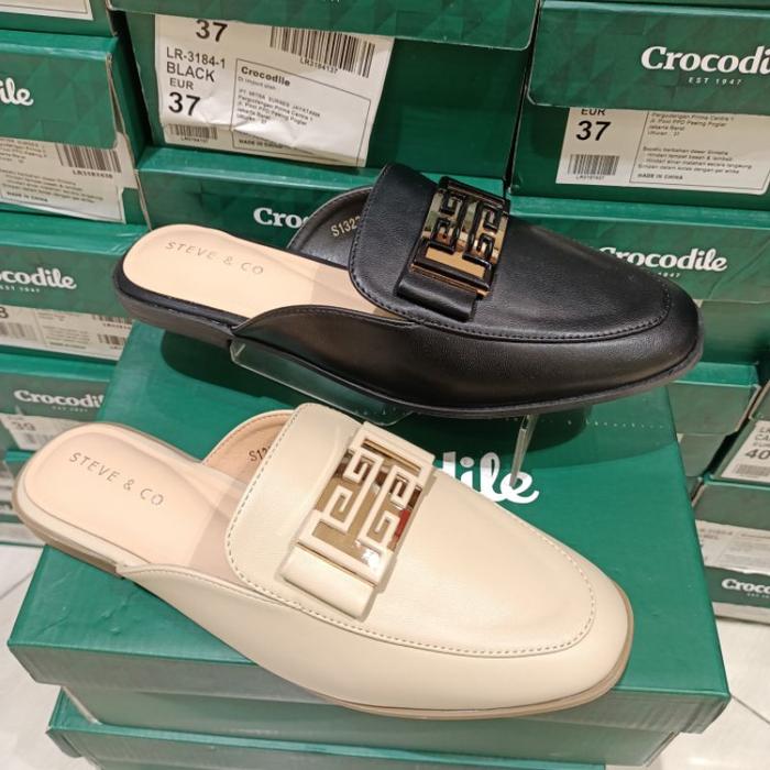 sepatu wanita selop/mules STEVE&CO original