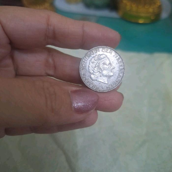 Koin 1 gulden belanda  Koin asli belanda  Limited edition  Barang terawat  Pemakaian pribadi