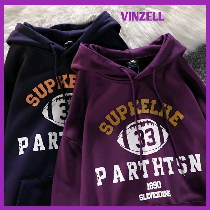 ( S - 6XL ) Hoodie Big Size BASEBALL PARTHTSN 33 Korean Street Style Ulzzang M L XXL XXXL 4XL 5XL 6L